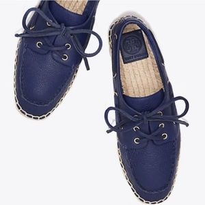 Tory Burch Sea Skipper boat shoes - espadrille loafers